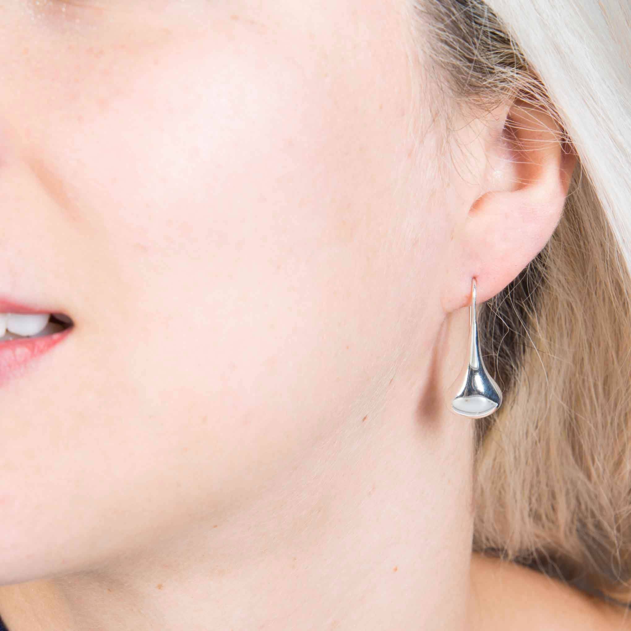 Aretes de plata